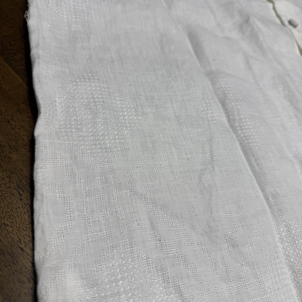 Tommy Bahama Anchors Aweigh Linen Button Down Shirt XL NEW white - Picture 3 of 10